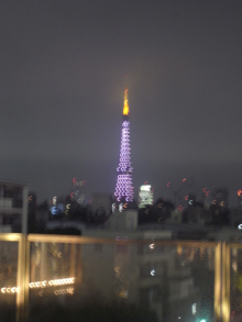 今晩の東京タワー